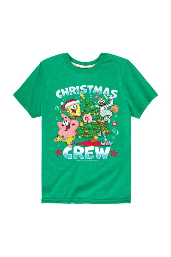 - Christmas Crew - Toddler And Youth Short Sleeve Graphic T-Shirt