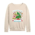 thumbnail image 1 of SpongeBob SquarePants - Christmas Crew - Women's Lightweight French Terry Long Sleeve Shirt, 1 of 6