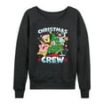 thumbnail image 1 of SpongeBob SquarePants - Christmas Crew - Women's Lightweight French Terry Long Sleeve Shirt, 1 of 6