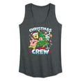 thumbnail image 1 of SpongeBob SquarePants - Christmas Crew - Women's Racerback Tank Top, 1 of 6
