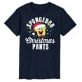 thumbnail image 1 of SpongeBob SquarePants - Christmas Pants - Men's Short Sleeve Graphic T-Shirt, 1 of 6