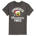 thumbnail image 1 of SpongeBob SquarePants - Christmas Pants - Men's Short Sleeve Graphic T-Shirt, 1 of 6