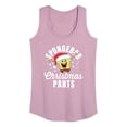 thumbnail image 1 of SpongeBob SquarePants - Christmas Pants - Women's Racerback Tank Top, 1 of 6