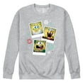 thumbnail image 1 of SpongeBob SquarePants - Christmas Photo Collage - Men's Crew Neck Fleece Pullover, 1 of 6