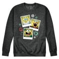 thumbnail image 1 of SpongeBob SquarePants - Christmas Photo Collage - Men's Crew Neck Fleece Pullover, 1 of 6