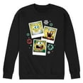 thumbnail image 1 of SpongeBob SquarePants - Christmas Photo Collage - Men's Crew Neck Fleece Pullover, 1 of 6