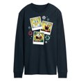 thumbnail image 1 of SpongeBob SquarePants - Christmas Photo Collage - Men's Long Sleeve T-Shirt, 1 of 6