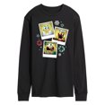 thumbnail image 1 of SpongeBob SquarePants - Christmas Photo Collage - Men's Long Sleeve T-Shirt, 1 of 6
