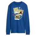 thumbnail image 1 of SpongeBob SquarePants - Christmas Photo Collage - Men's Long Sleeve T-Shirt, 1 of 6