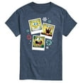 thumbnail image 1 of SpongeBob SquarePants - Christmas Photo Collage - Men's Short Sleeve Graphic T-Shirt, 1 of 6