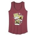 thumbnail image 1 of SpongeBob SquarePants - Christmas Photo Collage - Women's Racerback Tank Top, 1 of 6