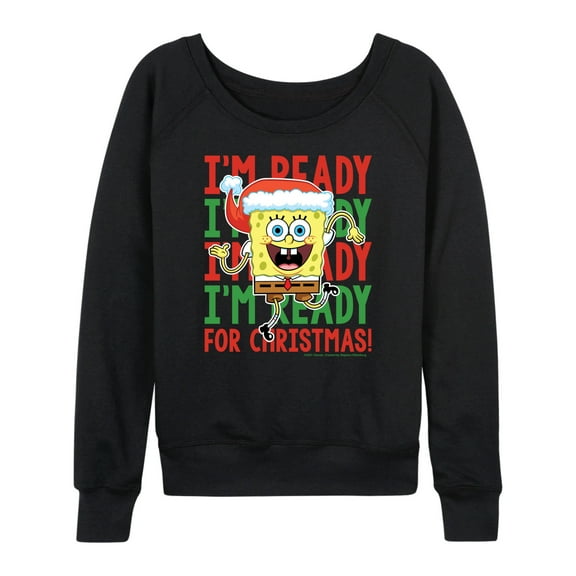 SpongeBob SquarePants - Christmas and Hanukkah Women's French Terry Fleece