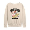 thumbnail image 1 of SpongeBob SquarePants - Collegiate - Women's Lightweight French Terry Long Sleeve Shirt, 1 of 6