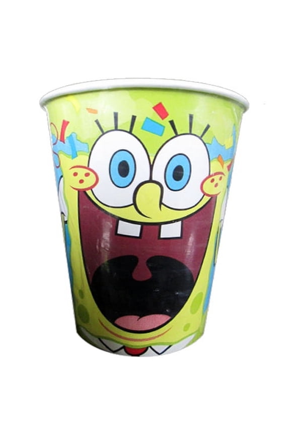 SpongeBob SquarePants 'Confetti' 9oz Paper Cups (10ct)