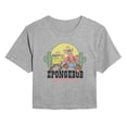 thumbnail image 1 of SpongeBob SquarePants - Cowboy - Juniors Cropped Graphic T-Shirt, 1 of 5