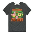 thumbnail image 1 of SpongeBob SquarePants - Creatures Of The Deep - Toddler And Youth Short Sleeve Graphic T-Shirt, 1 of 6