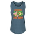 thumbnail image 1 of SpongeBob SquarePants - Creatures Of The Deep - Women's Racerback Tank Top, 1 of 6