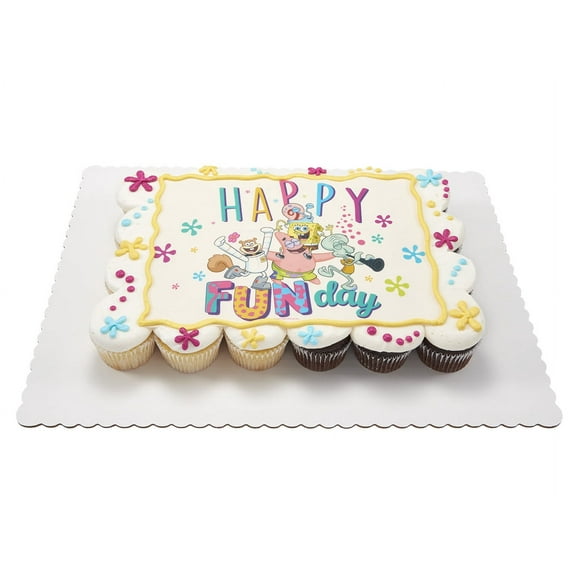 SpongeBob SquarePants Cupcake Cake