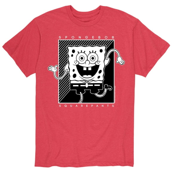 SpongeBob SquarePants - Dancing Spongebob - Men's Short Sleeve Graphic T-Shirt