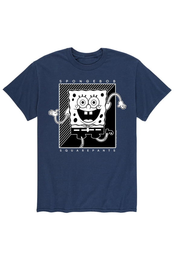 - Dancing Spongebob Short Sleeve Graphic T-Shirt
