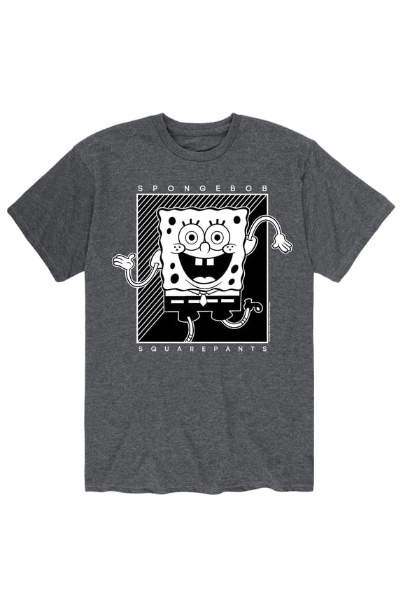 - Dancing Spongebob - Men's Short Sleeve Graphic T-Shirt
