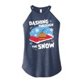thumbnail image 1 of SpongeBob SquarePants - Dashing Through The Snow - Juniors High Neck Tank Top, 1 of 6