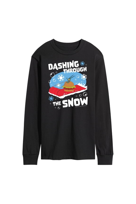- Dashing Through The Snow - Men's Long Sleeve T-Shirt