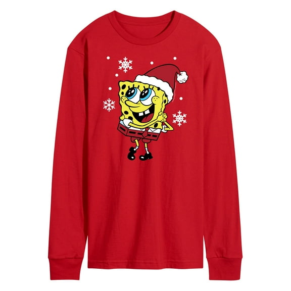 SpongeBob SquarePants - Dear Santa - Men's Long Sleeve T-Shirt