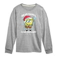 thumbnail image 1 of SpongeBob SquarePants - Dear Santa - Toddler And Youth Long Sleeve Graphic T-Shirt, 1 of 6