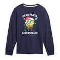 thumbnail image 1 of SpongeBob SquarePants - Dear Santa - Toddler And Youth Long Sleeve Graphic T-Shirt, 1 of 6