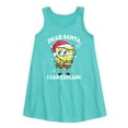 thumbnail image 1 of SpongeBob SquarePants - Dear Santa - Toddler and Youth Girls A-line Dress, 1 of 5