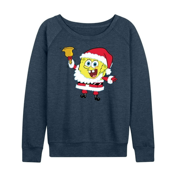 SpongeBob SquarePants - Dear Santa - Women's Lightweight French Terry Long Sleeve Shirt