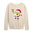 thumbnail image 1 of SpongeBob SquarePants - Dear Santa - Women's Lightweight French Terry Long Sleeve Shirt, 1 of 6
