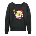 thumbnail image 1 of SpongeBob SquarePants - Dear Santa - Women's Lightweight French Terry Long Sleeve Shirt, 1 of 6