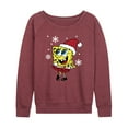thumbnail image 1 of SpongeBob SquarePants - Dear Santa - Women's Lightweight French Terry Long Sleeve Shirt, 1 of 6