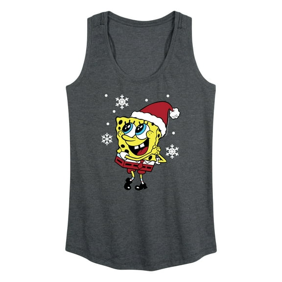 SpongeBob SquarePants - Dear Santa - Women's Racerback Tank Top