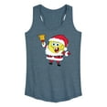 thumbnail image 1 of SpongeBob SquarePants - Dear Santa - Women's Racerback Tank Top, 1 of 6