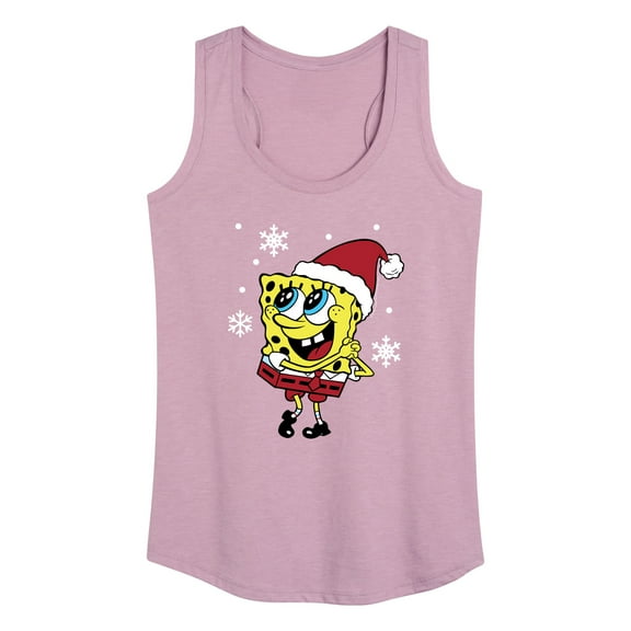 SpongeBob SquarePants - Dear Santa - Women's Racerback Tank Top