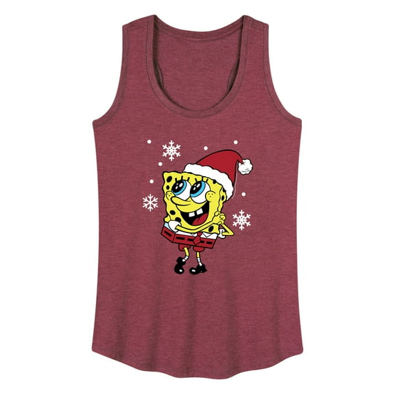 SpongeBob SquarePants - Dear Santa - Women's Racerback Tank Top
