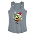 thumbnail image 1 of SpongeBob SquarePants - Dear Santa - Women's Racerback Tank Top, 1 of 6