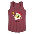 thumbnail image 1 of SpongeBob SquarePants - Dear Santa - Women's Racerback Tank Top, 1 of 6