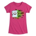 thumbnail image 1 of SpongeBob SquarePants - Did I Scare Ya - Girls Fitted Short Sleeve Tee, 1 of 6