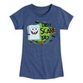 thumbnail image 1 of SpongeBob SquarePants - Did I Scare Ya - Girls Fitted Short Sleeve Tee, 1 of 6