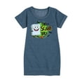 thumbnail image 1 of SpongeBob SquarePants - Did I Scare Ya - Girls Ss Fleece Dress, 1 of 6
