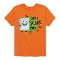 thumbnail image 1 of SpongeBob SquarePants - Did I Scare Ya - Toddler & Youth Short Sleeve Graphic T-Shirt, 1 of 6