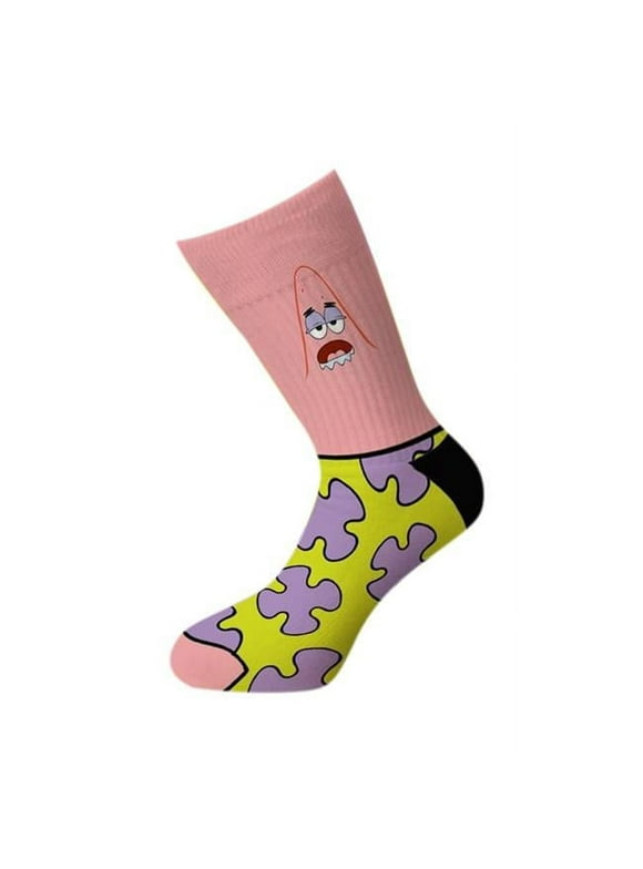 SpongeBob SquarePants Drowsy Patrick Crew Socks