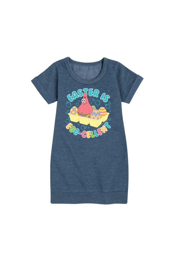 - Easter Is Egg - Toddler And Youth Girls Fleece Dress