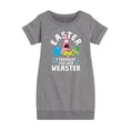 thumbnail image 1 of SpongeBob SquarePants - Easter Weaster - Toddler And Youth Girls Fleece Dress, 1 of 1