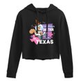 thumbnail image 1 of SpongeBob SquarePants - Everythings Better In Texas - Juniors Cropped Pullover Hoodie, 1 of 6