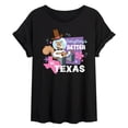 thumbnail image 1 of SpongeBob SquarePants - Everythings Better In Texas - Women's Oversized T-Shirt, 1 of 6